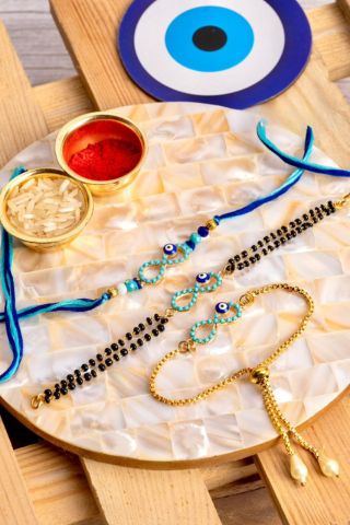 2 Infinity Rakhi Combo
