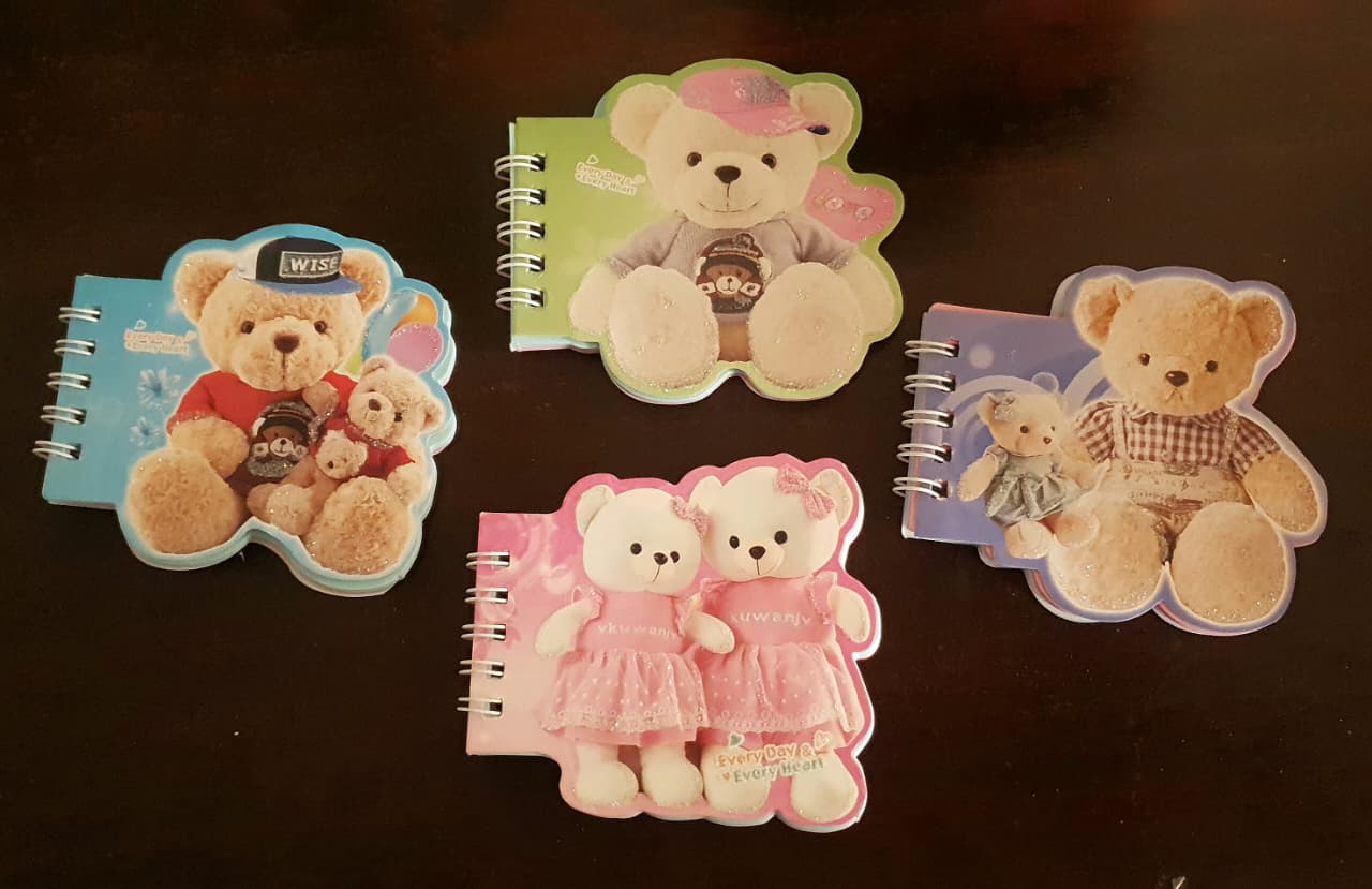 Teddy 3D Pocket Notepad