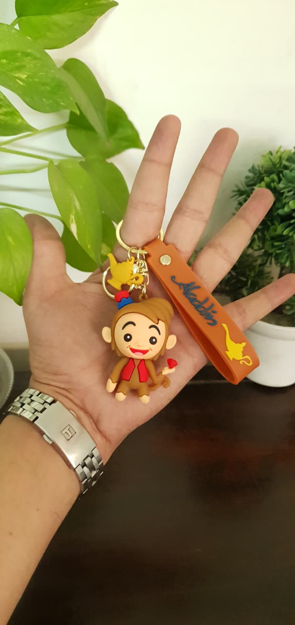 Aladdin Theme Silicone Keychains