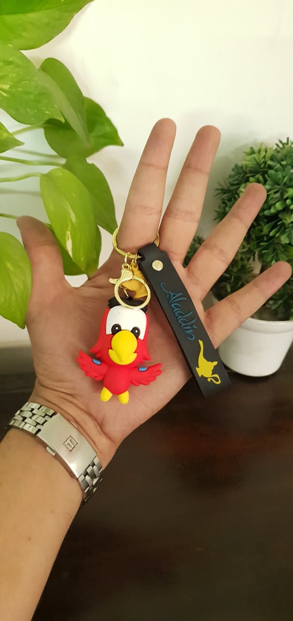 Aladdin Theme Silicone Keychains