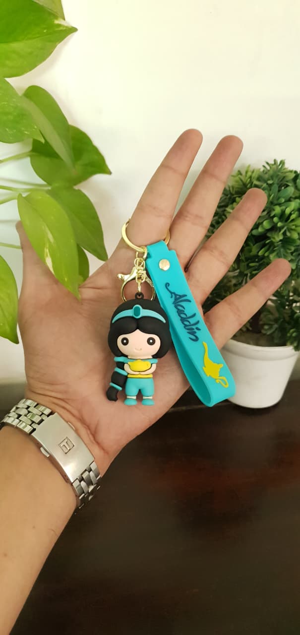 Aladdin Theme Silicone Keychains