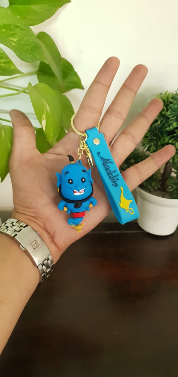 Aladdin Theme Silicone Keychains