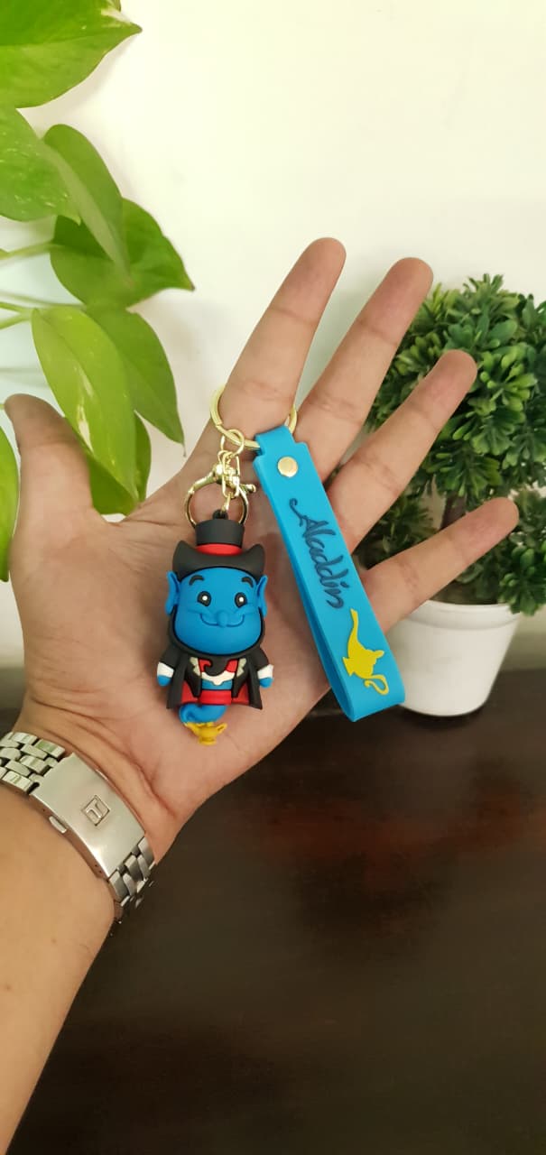 Aladdin Theme Silicone Keychains