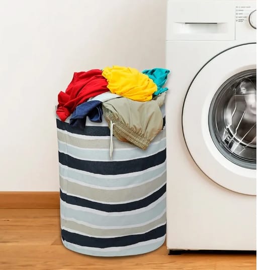 Anko 100% Cotton Collapsible Laundry Hamper