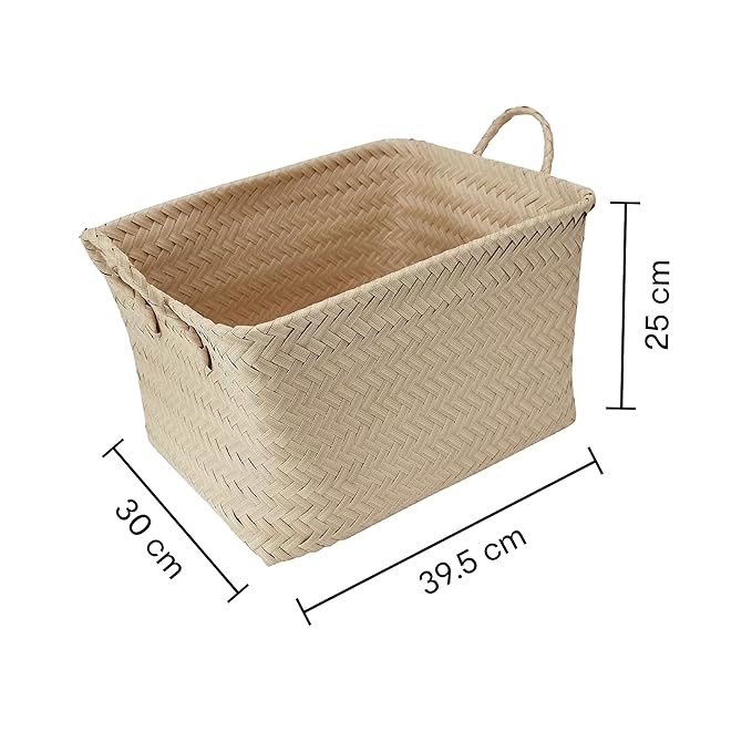Anko Weave Design Rectangle Basket