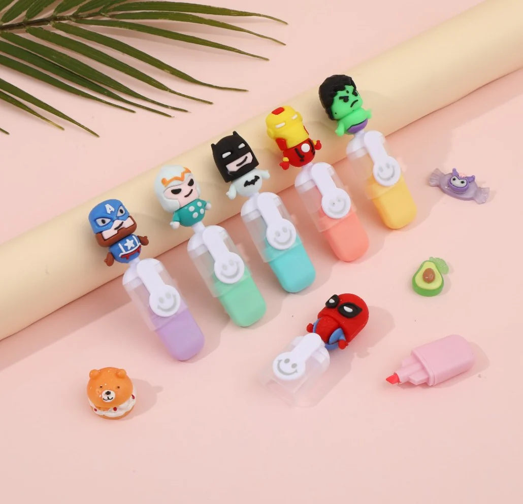 Avengers Theme Highlighter Set