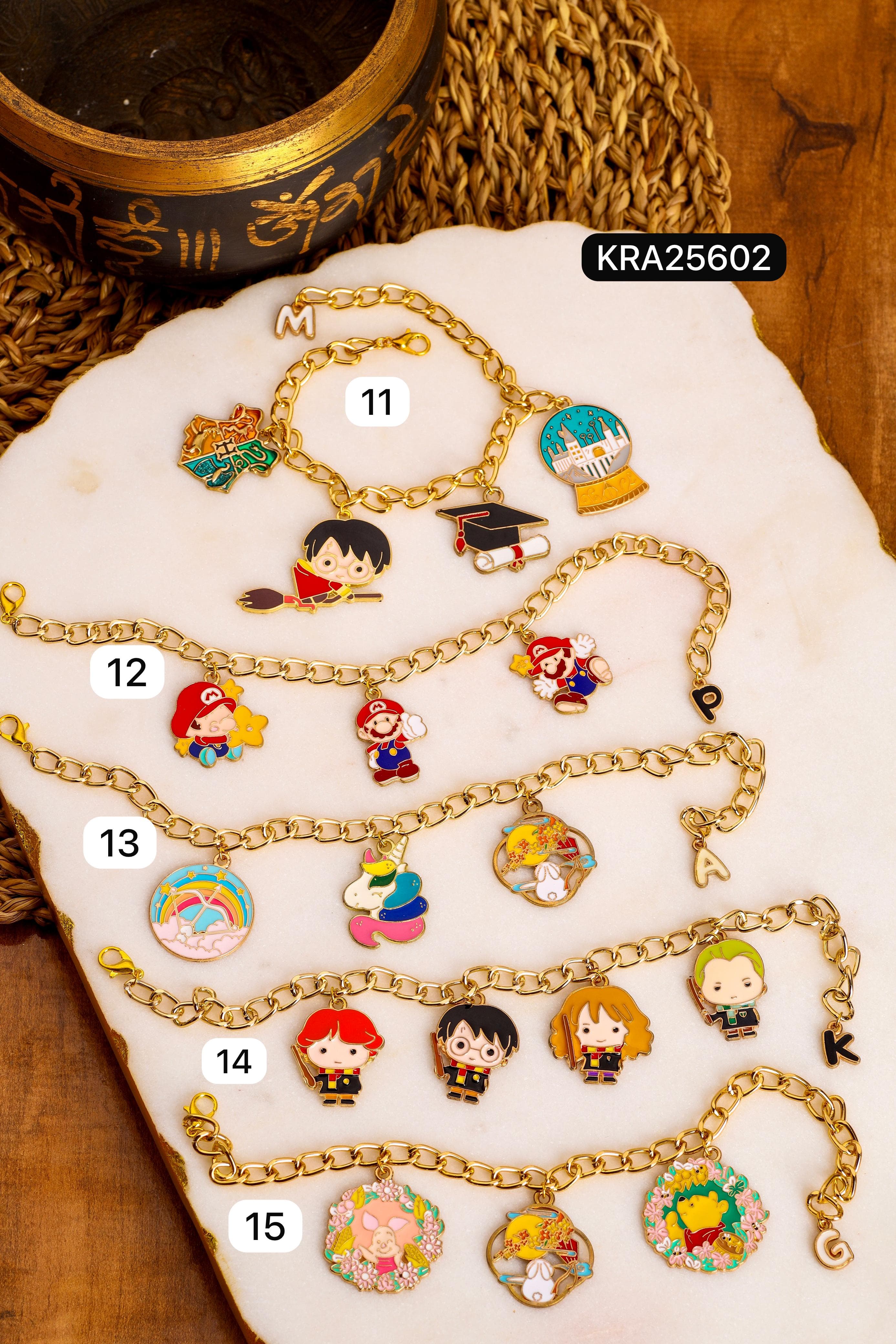 Charms Bracelet Rakhi