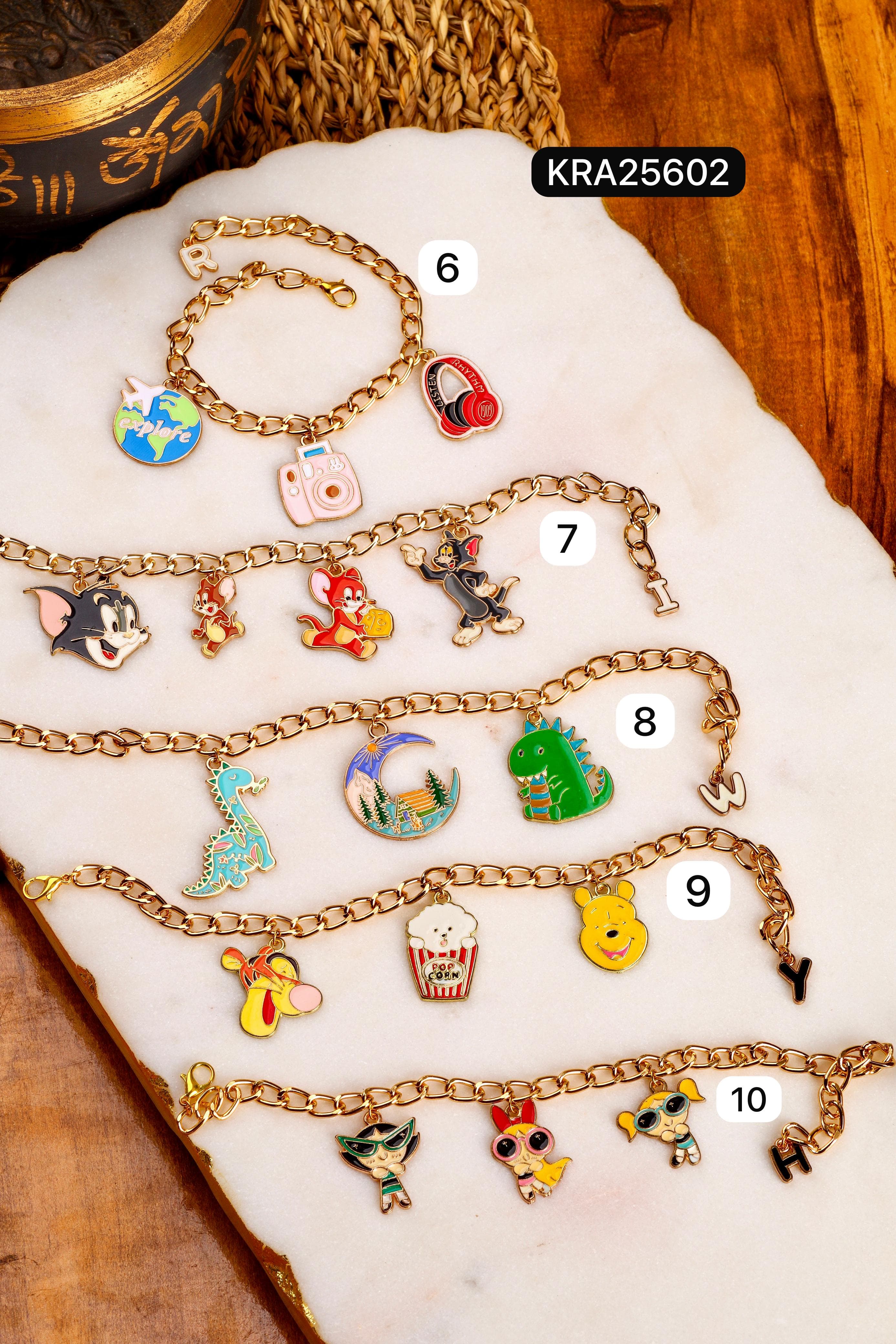 Charms Bracelet Rakhi