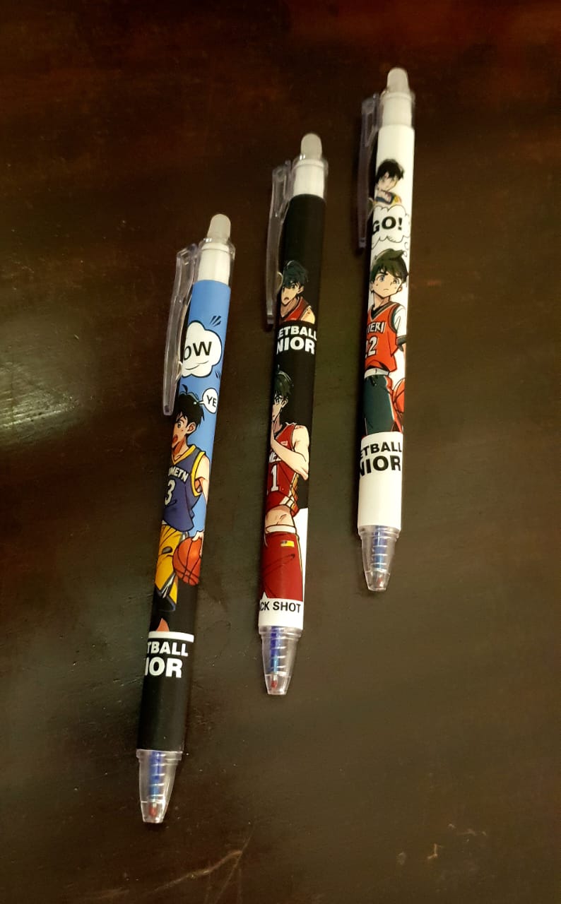 Basketball Theme Erasable Gel Pens – Pack of 12!