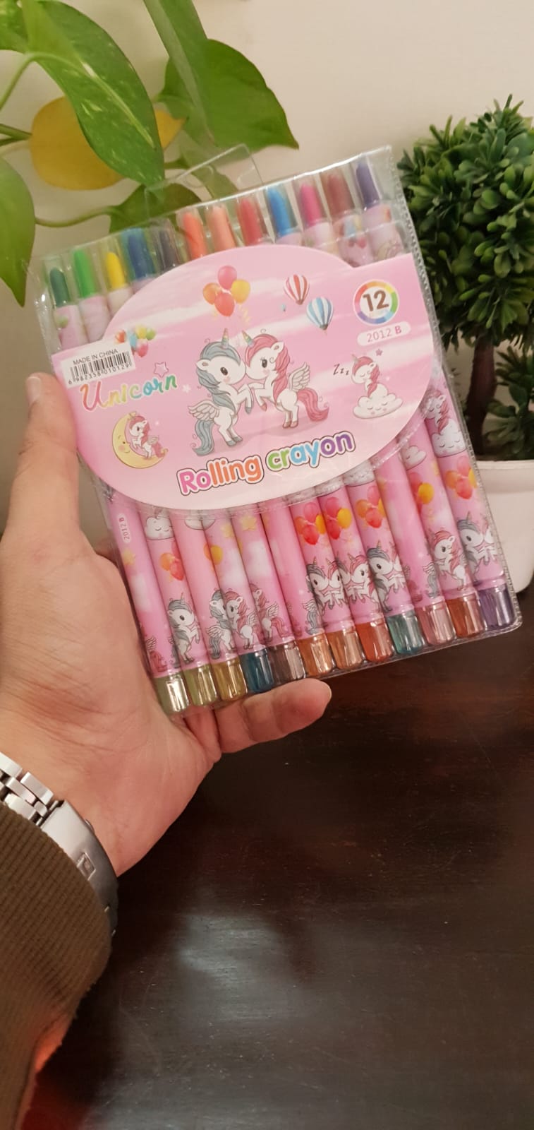 Cartoon Theme Rolling Crayons