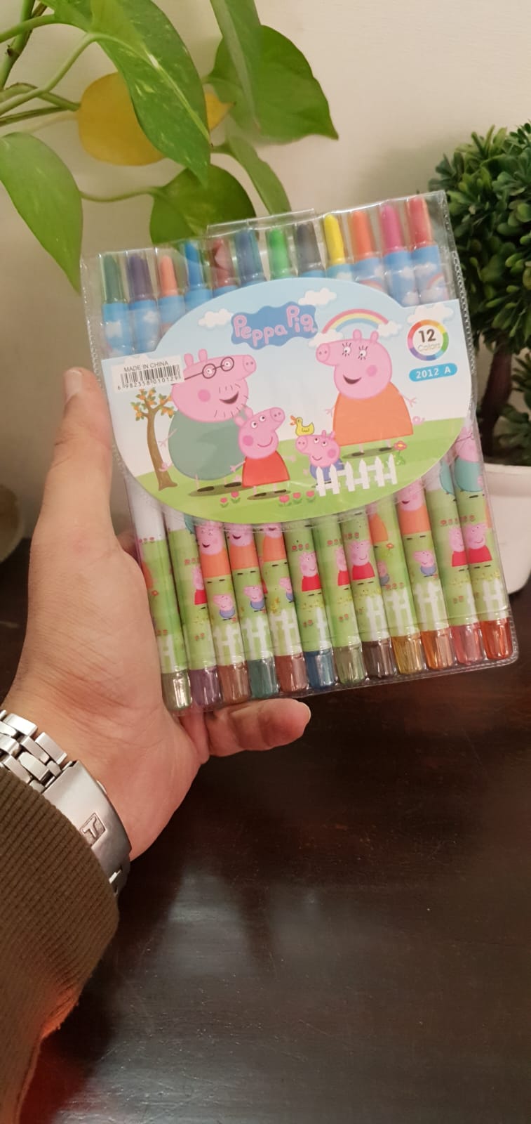 Cartoon Theme Rolling Crayons
