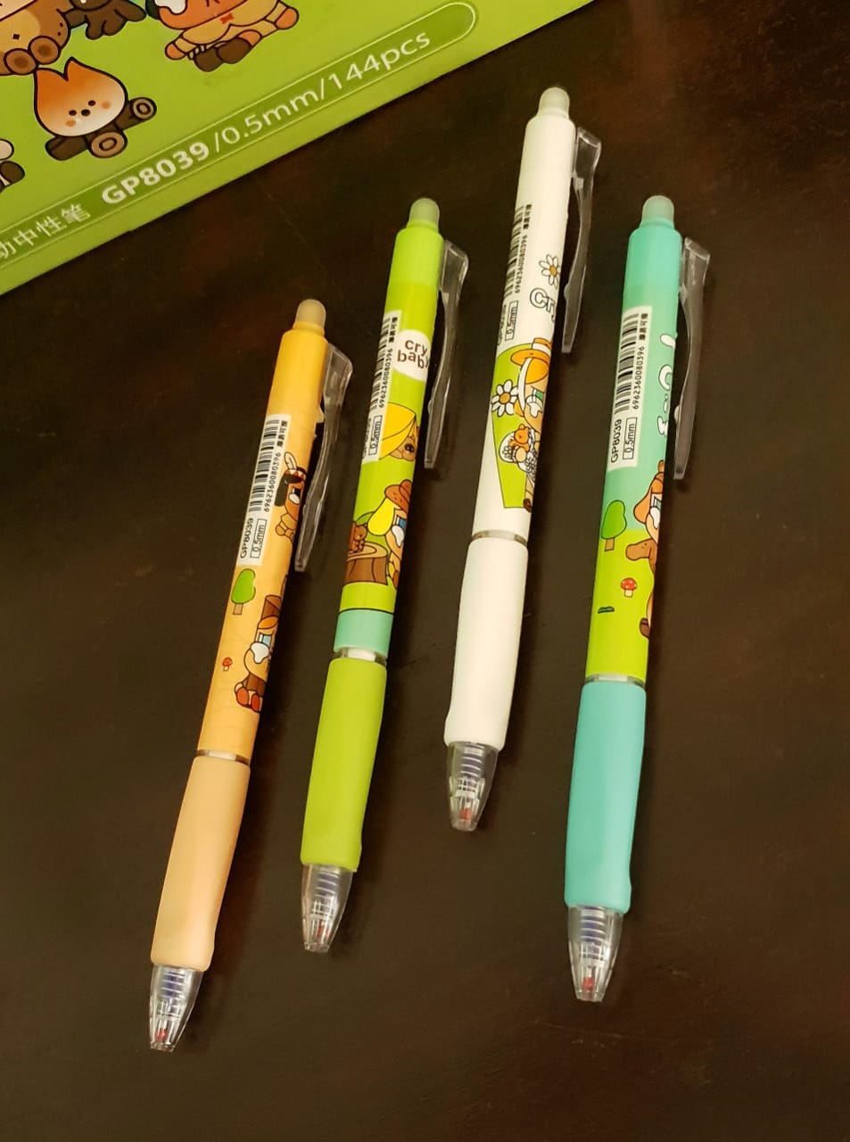 Crying in the Woods Eraseable Gel Pens