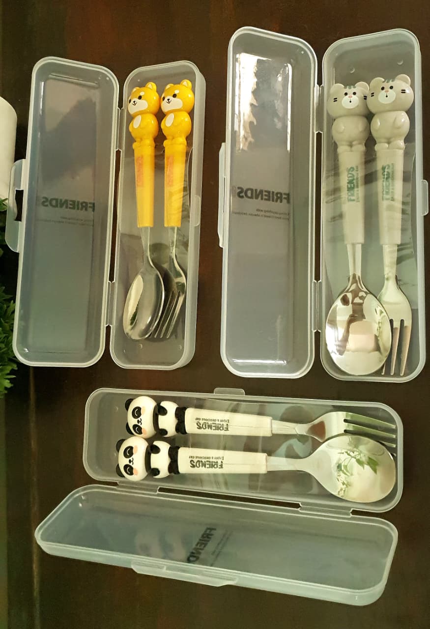 Cute Animals Cutlery Set