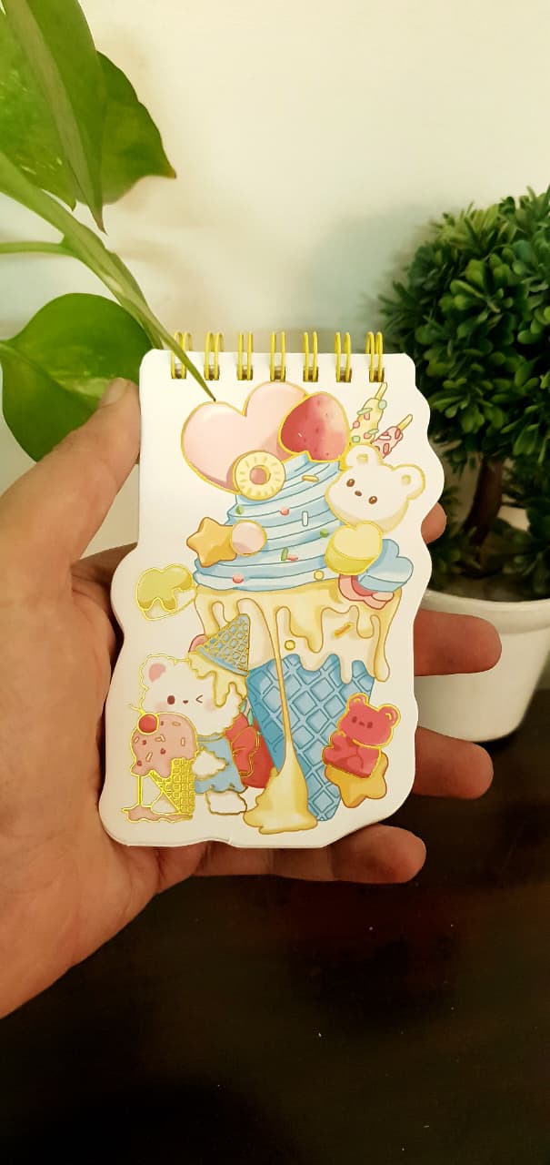 Desserts Theme 3D Diary