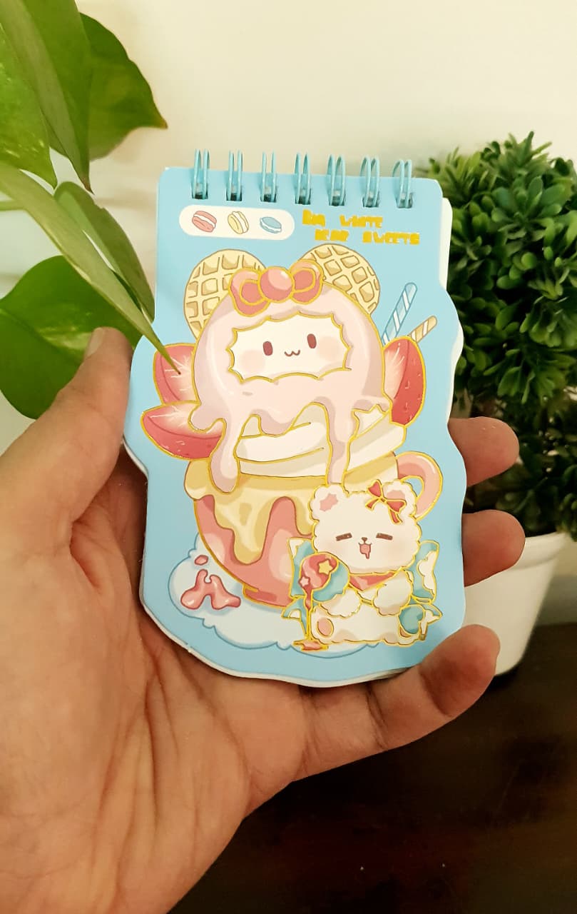 Desserts Theme 3D Diary