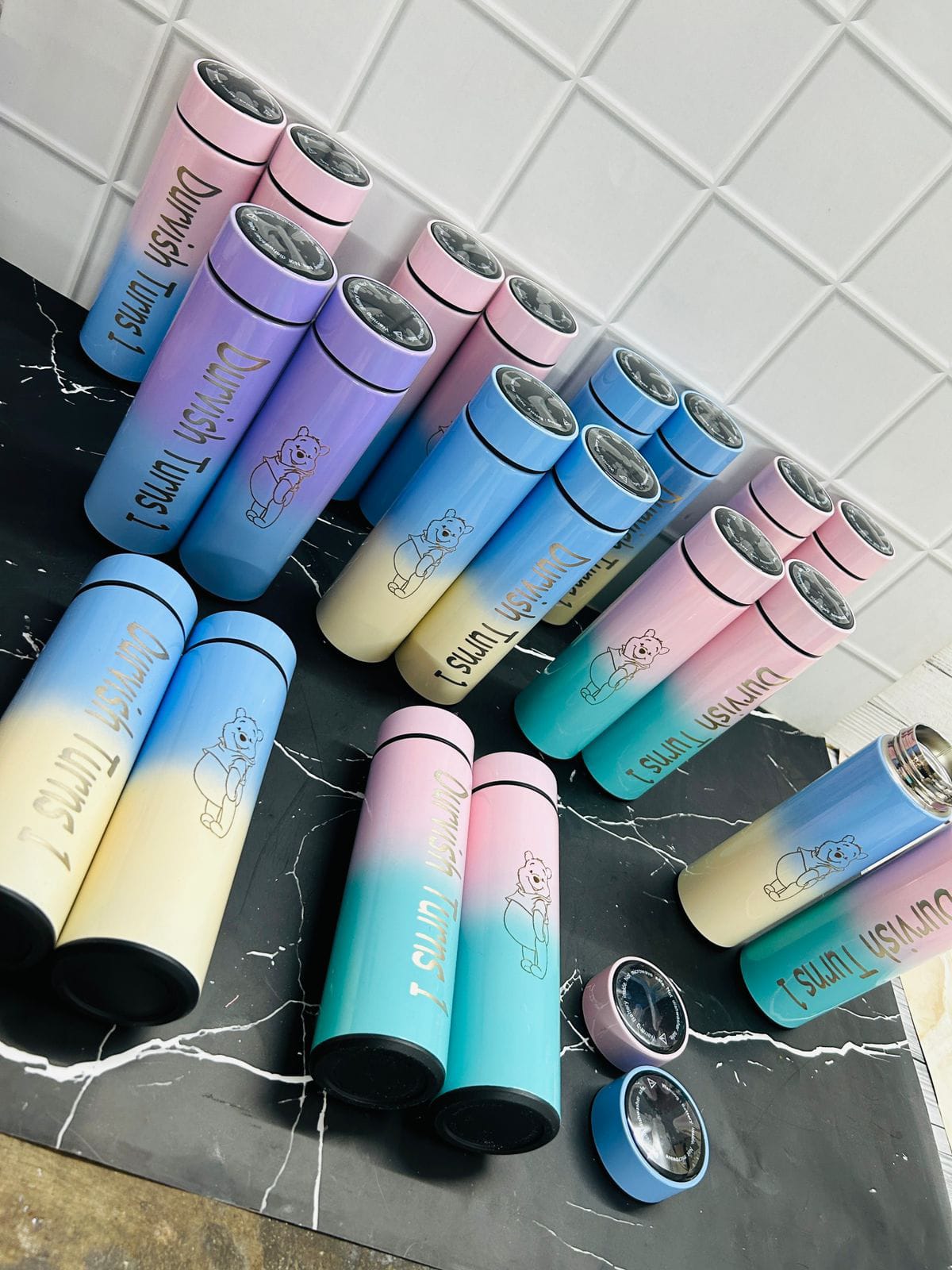 Double Shade Rainbow Temperature Bottle