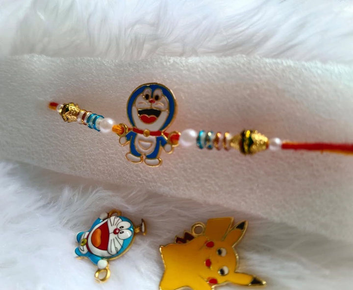 Elegant Doraemon Kid’s Rakhi for Bhai