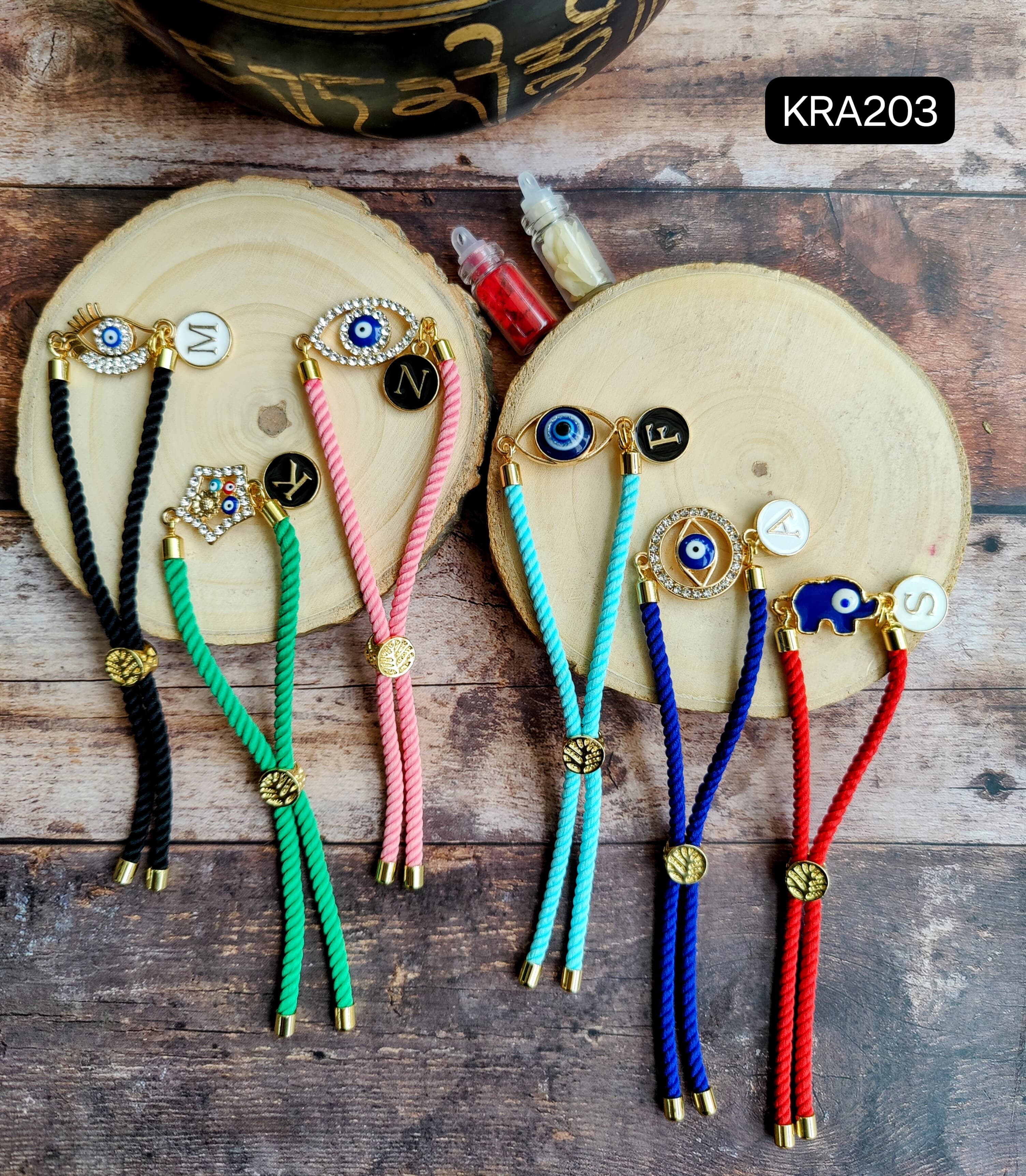 Evil Eye Rakhi Bands – Premium Adjustable Unisex Bands