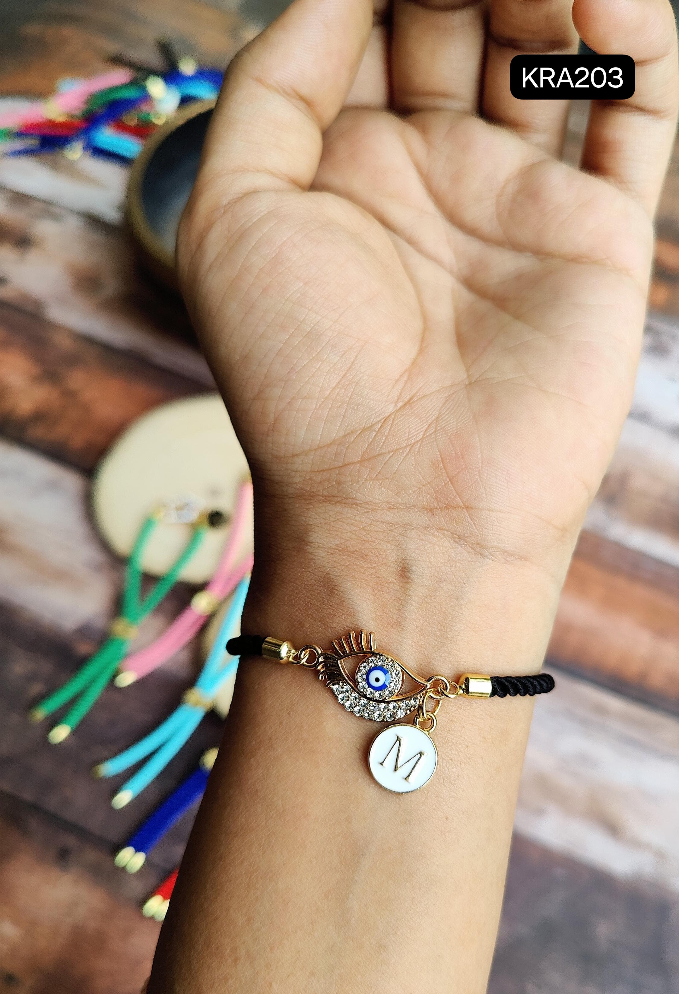 Evil Eye Rakhi Bands – Premium Adjustable Unisex Bands