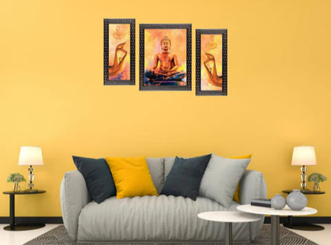 Gautam Buddha Framed Art Paintings