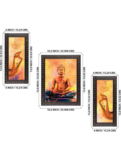Gautam Buddha Framed Art Paintings