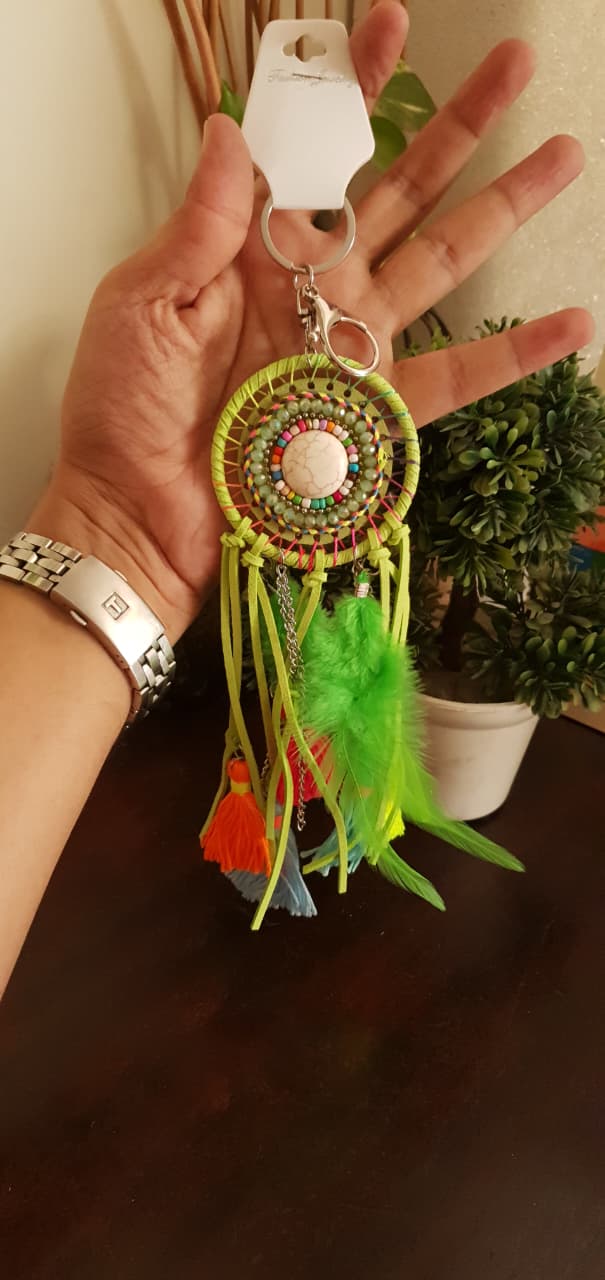 Handmade StoneWork Colored Dream Catcher