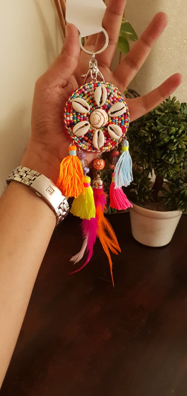 Handmade StoneWork Colored Dream Catcher