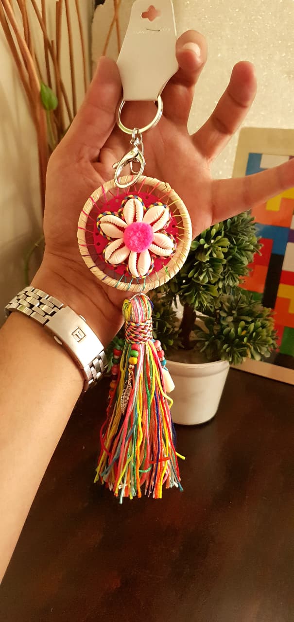 Handmade StoneWork Colored Dream Catcher