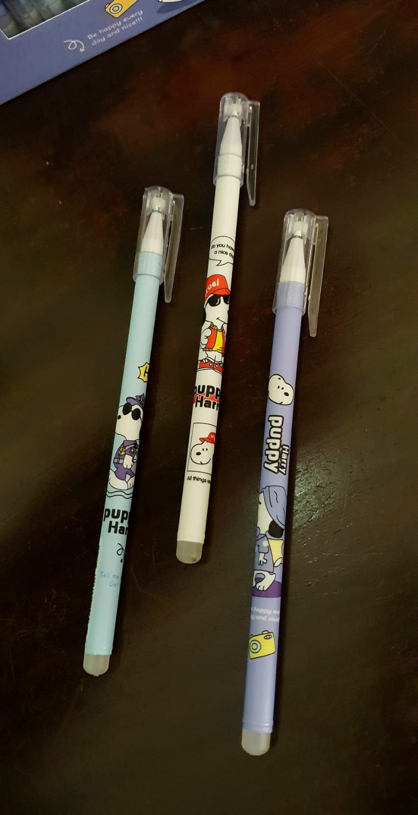 Harry Puppy Erasable Gel Pens