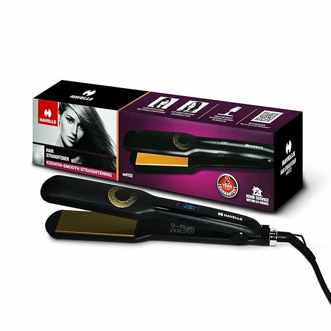 Havells HS4122 Keratin Wide Plate Hair Straightener