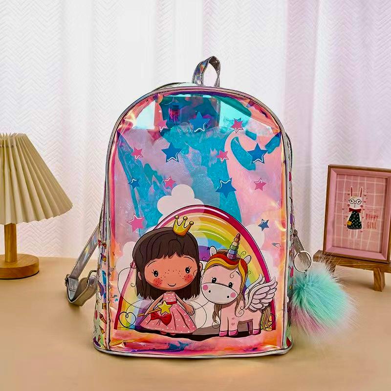 Shine Bright with Our Holographic Backpack