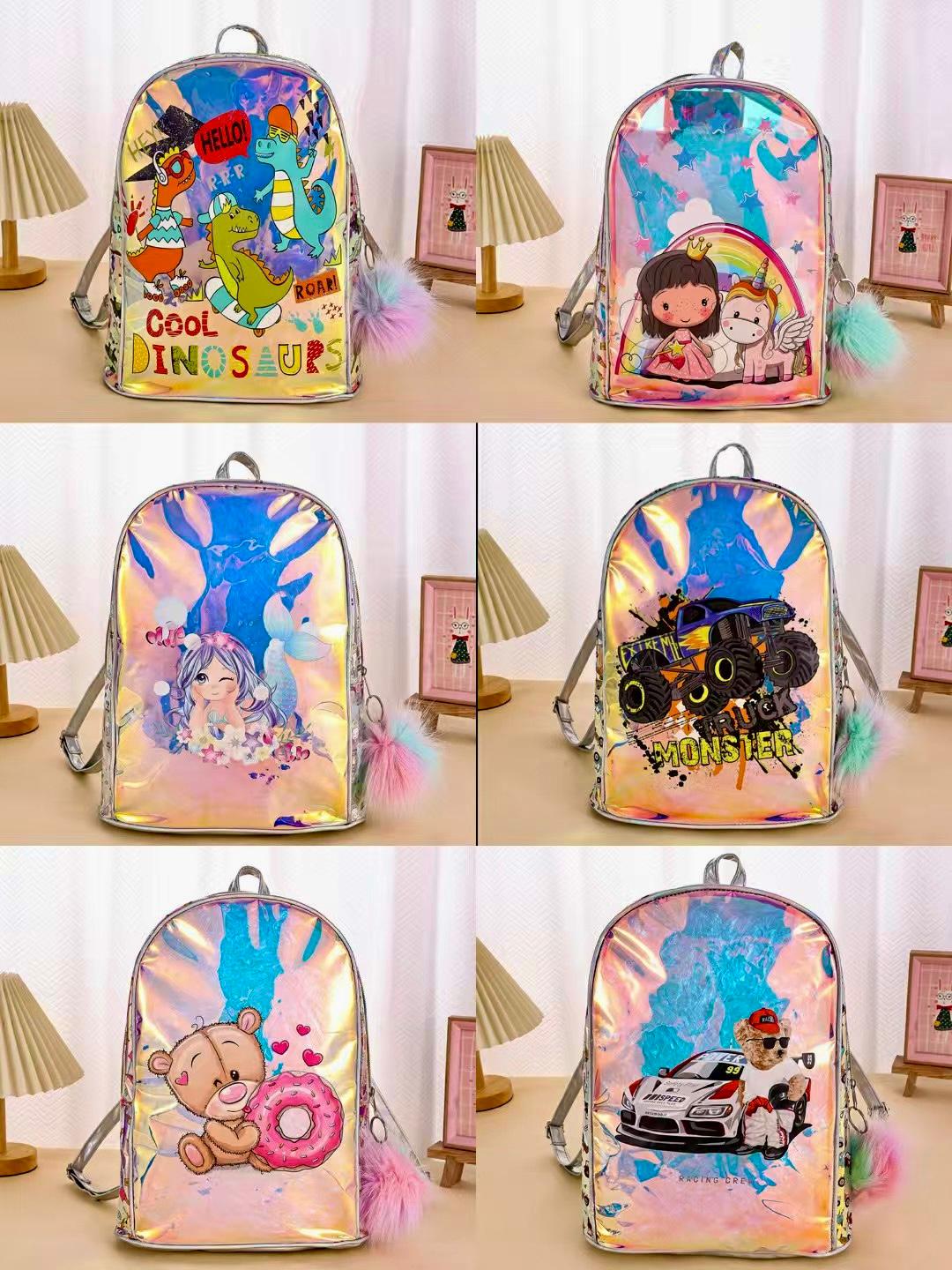 Shine Bright with Our Holographic Backpack