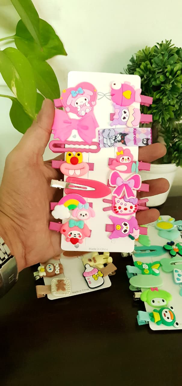 Kawaii 14pc Hairpins Set