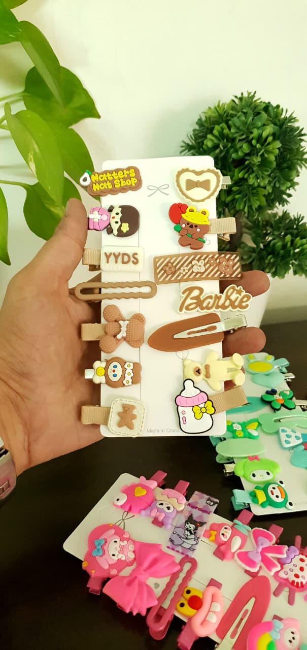 Kawaii 14pc Hairpins Set