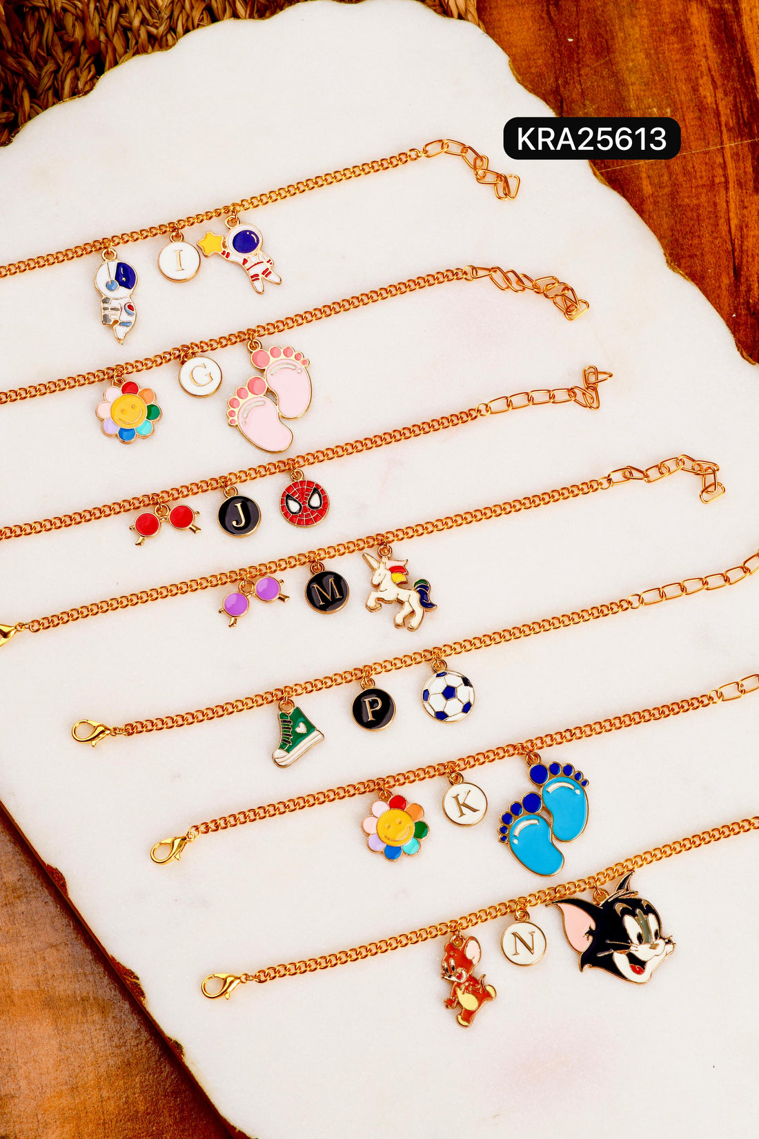 Kids charms bracelet rakhi