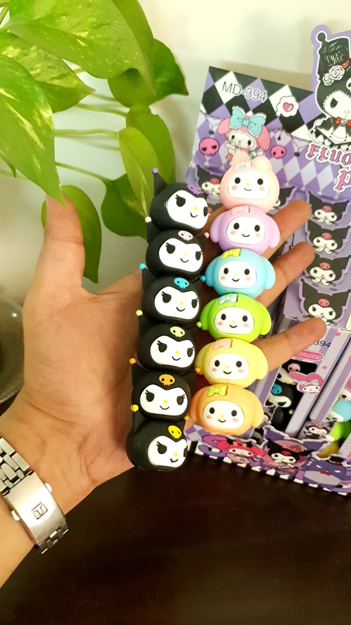 Kuromi Highlighters Stack