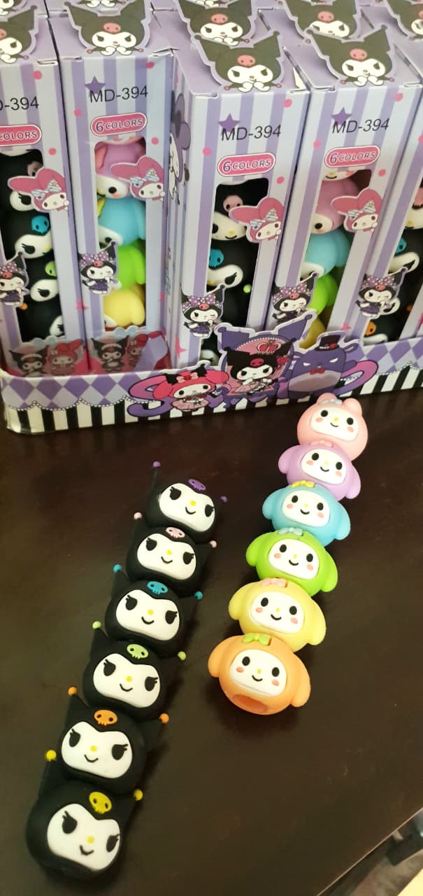 Kuromi Highlighters Stack