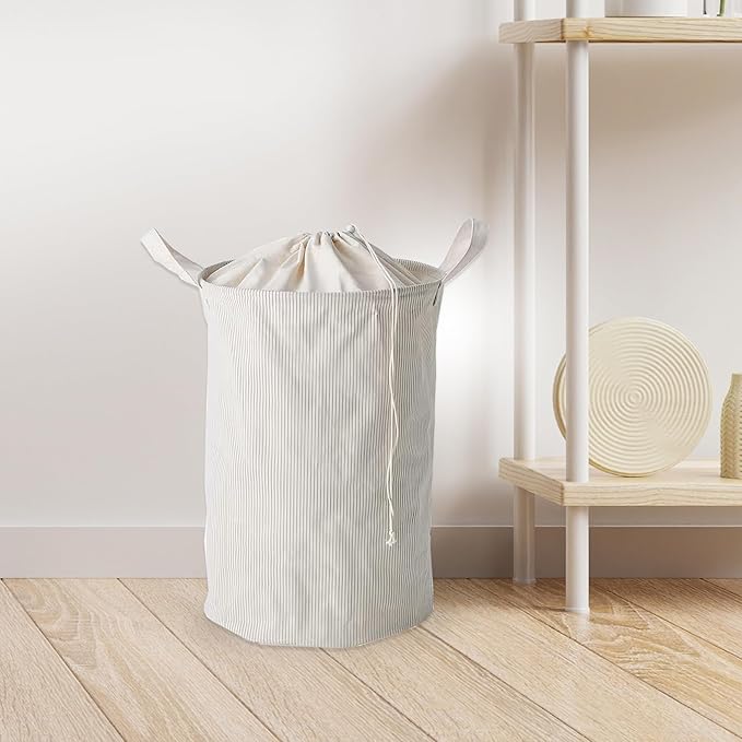 Anko Foldable & Collapsible Linen Look Laundry Basket