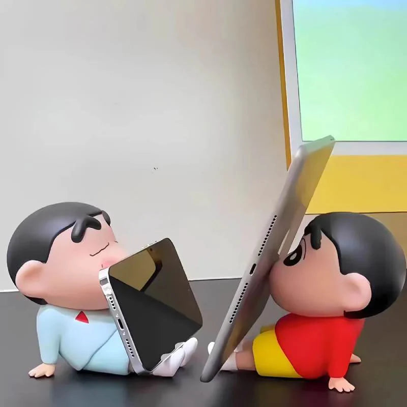 Lazy Shinchan Phone Stand