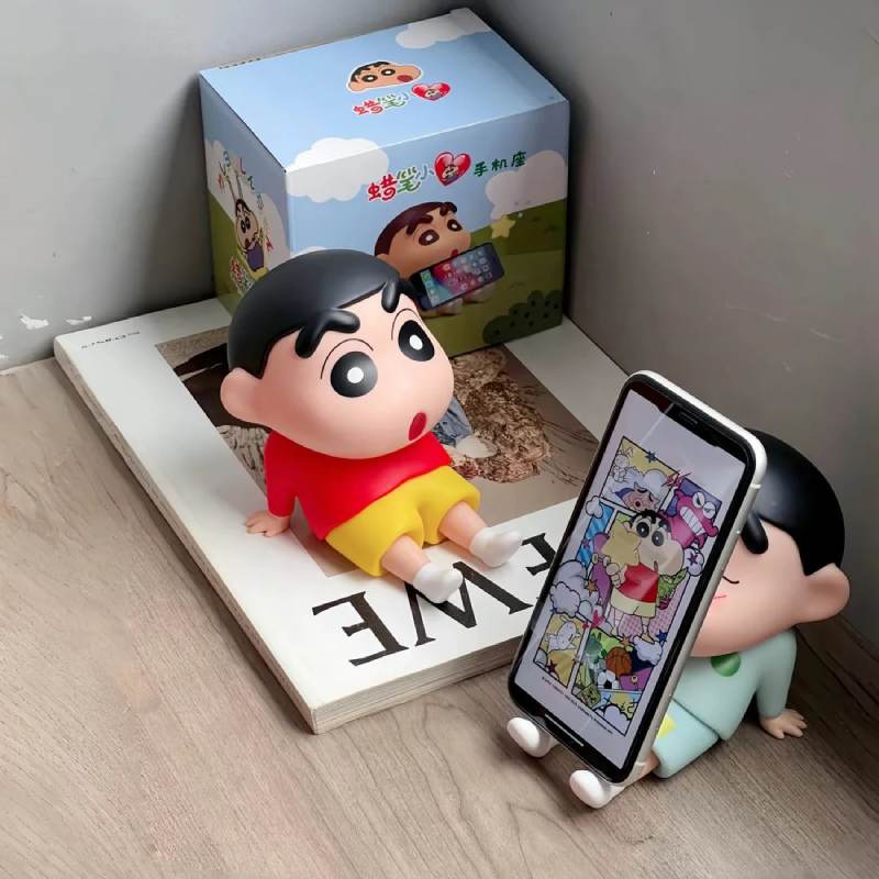 Lazy Shinchan Phone Stand