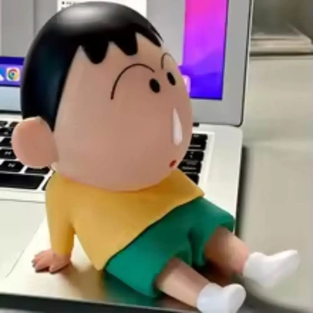 Lazy Shinchan Phone Stand
