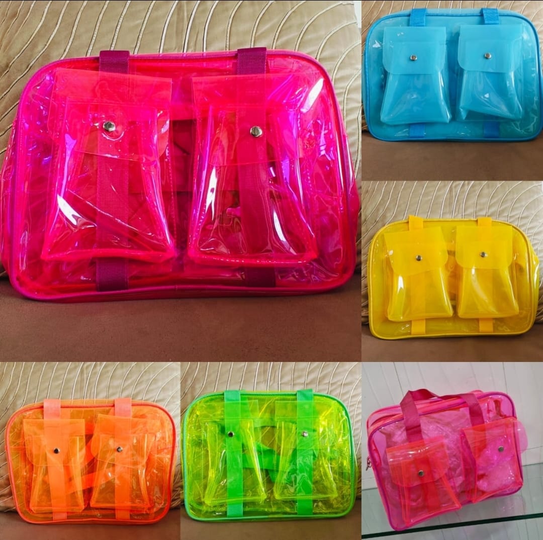 Neon D Shape Bags