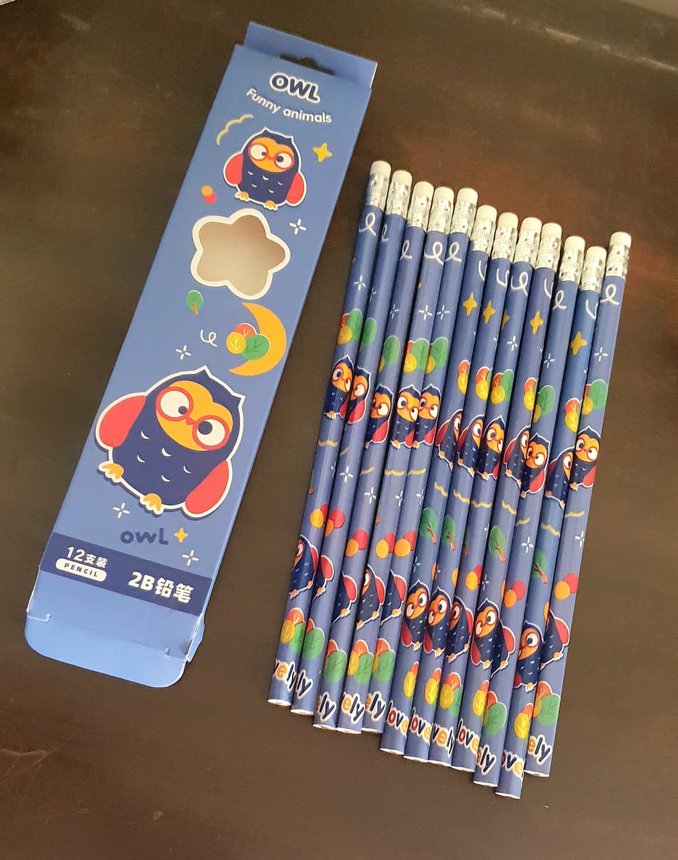 Animal Theme Pencil Set