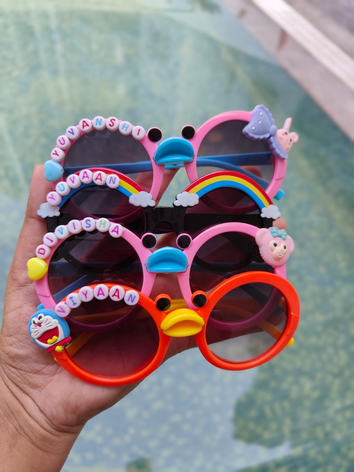 Personalised Kids Swimming Goggles