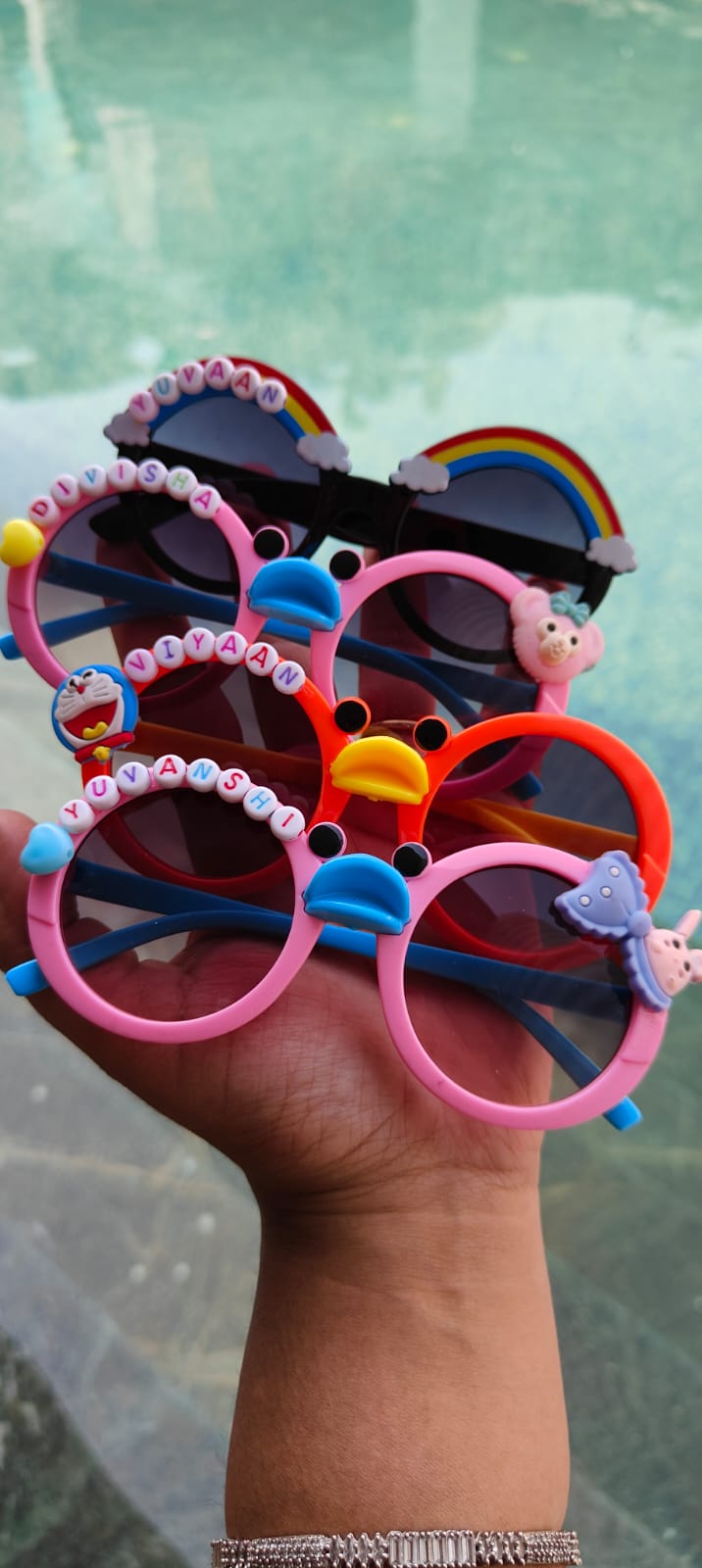 Personalised Kids Swimming Goggles