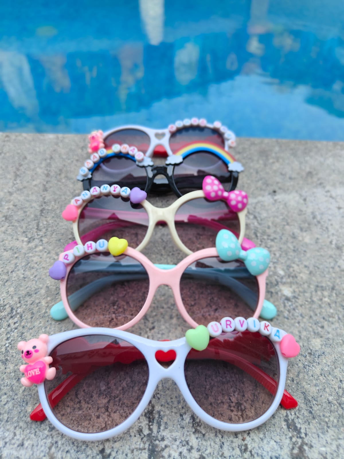 Personalised Kids Swimming Goggles