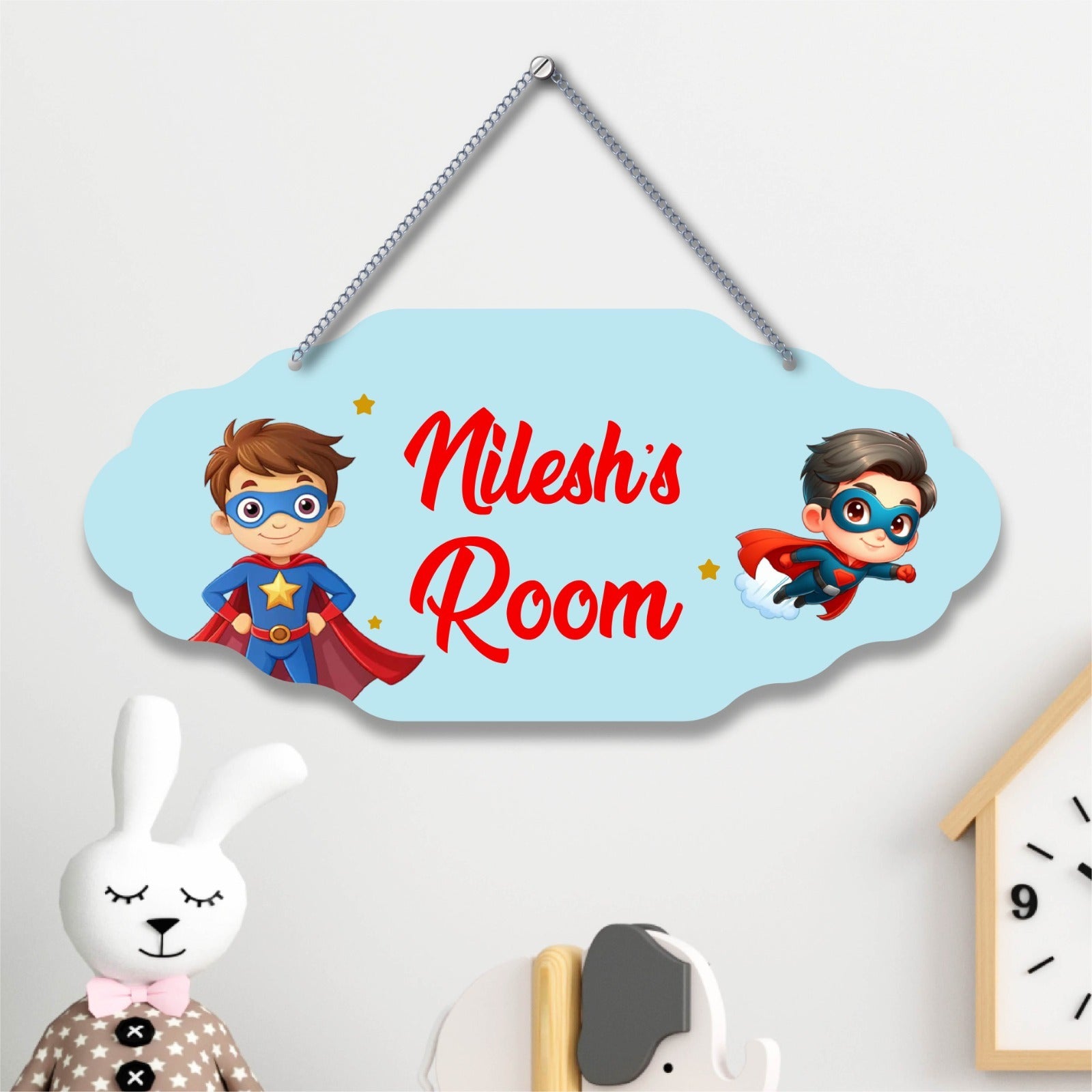 Personalized Kids Door Plate