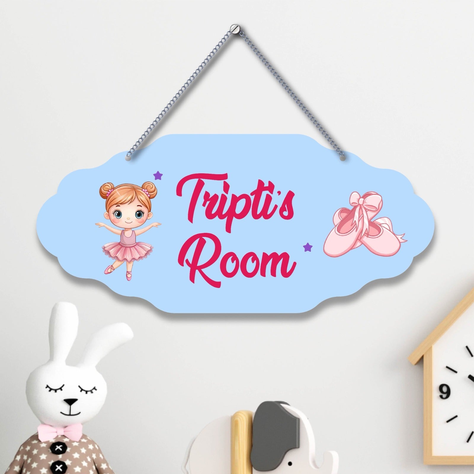 Personalized Kids Door Plate
