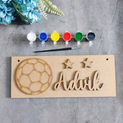 Personalized MDF Name Plate