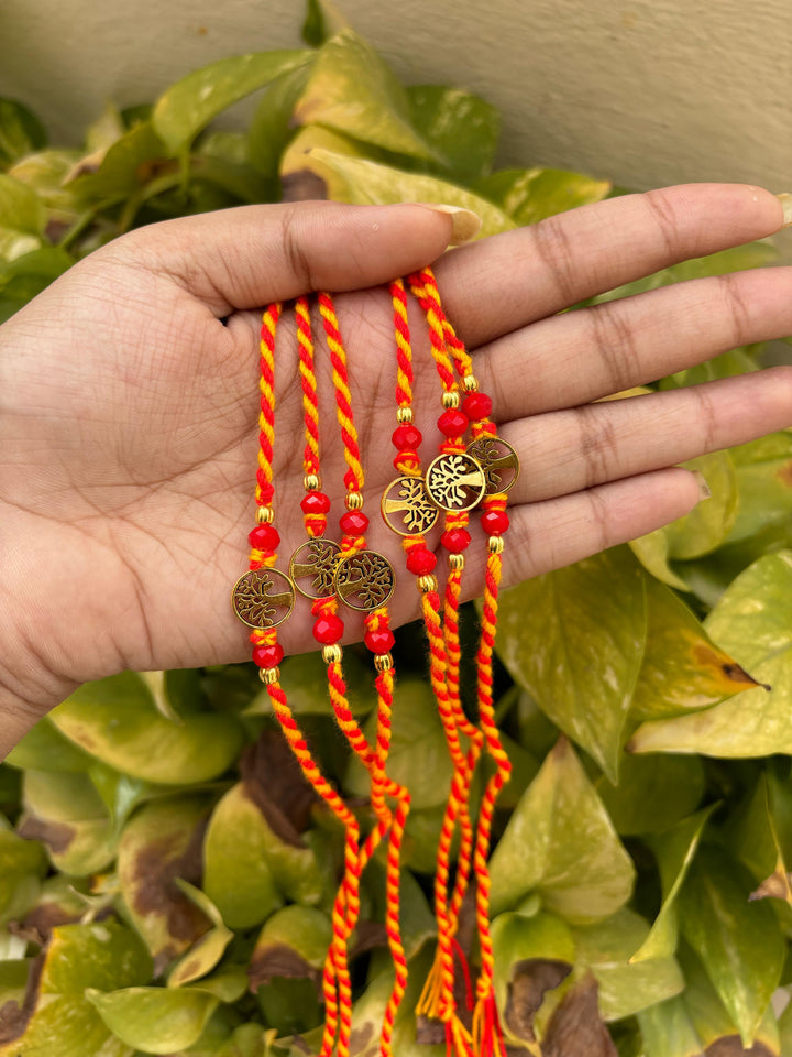 Thread Rakhi – Bulk Pack (MOQ 12 pcs)